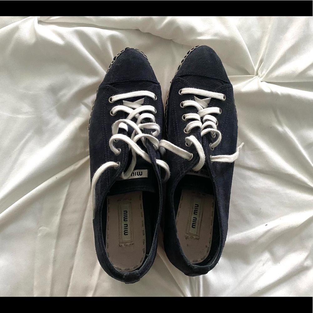Miu Miu Platform Espadrilles